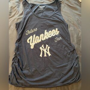 Future Yankee Fan Maternity Tank Top Size XL Motherhood Maternity